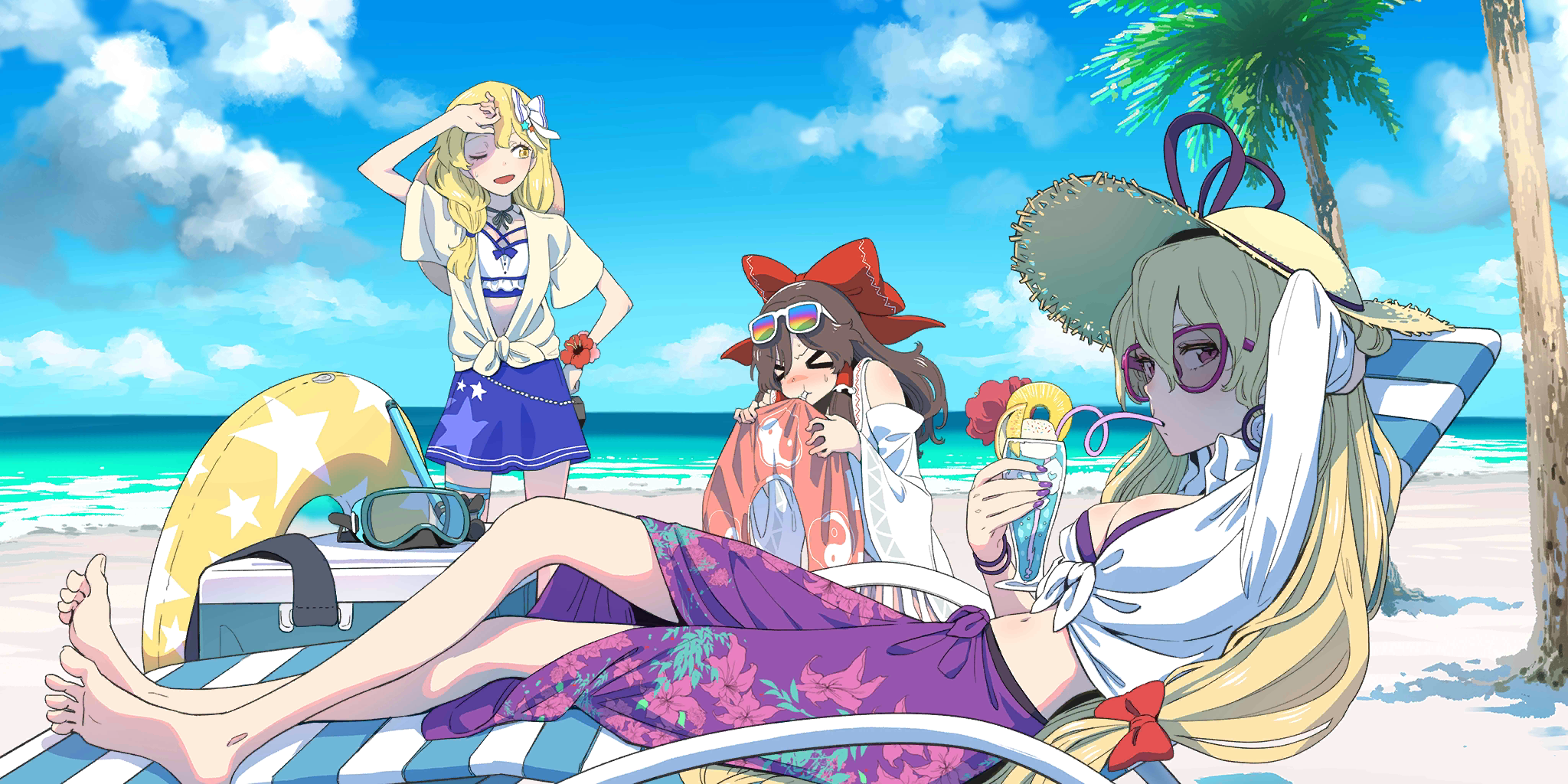 绘卷「海岛·幻想曲！」卡面