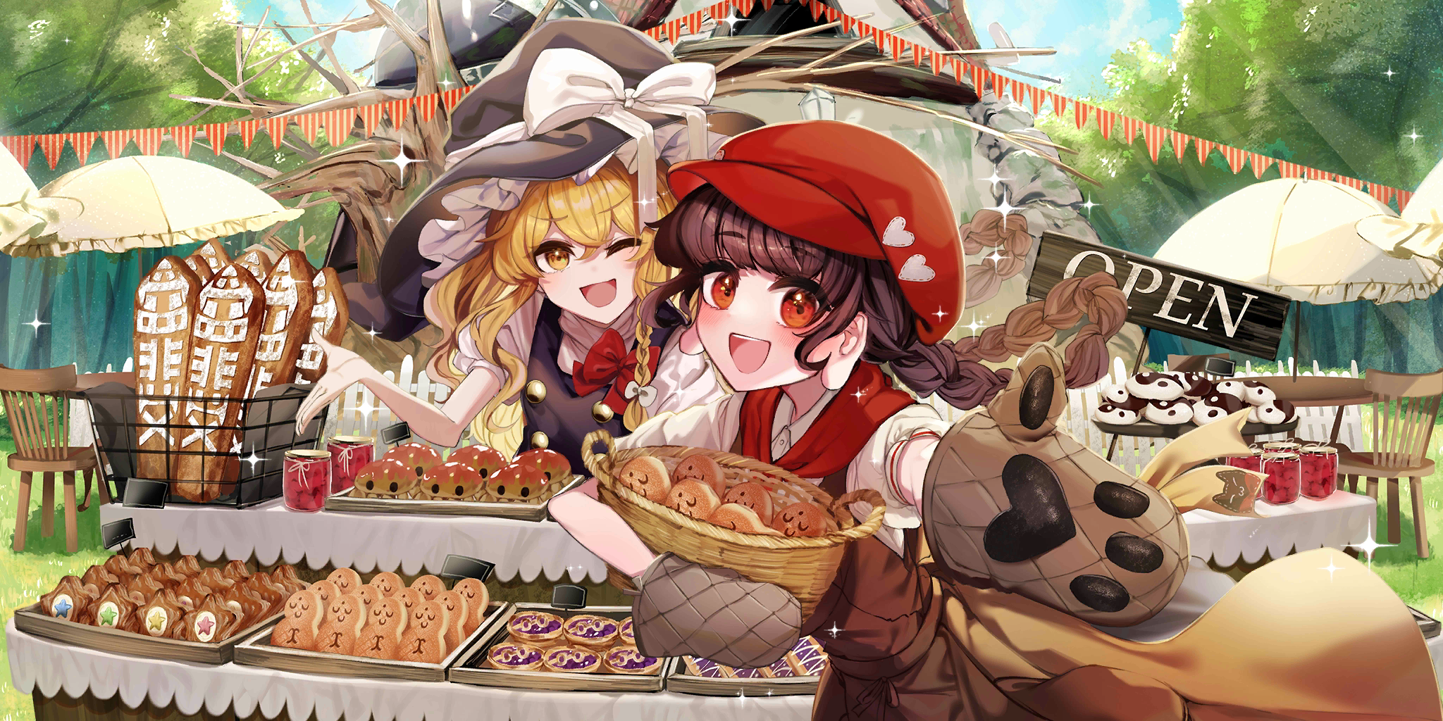 绘卷「欢迎来到魔法面包店！」卡面
