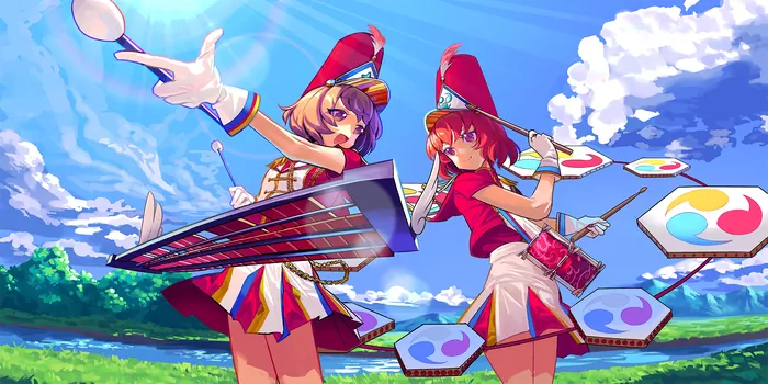 绘卷「闪耀吧！普利兹姆进行曲」卡面