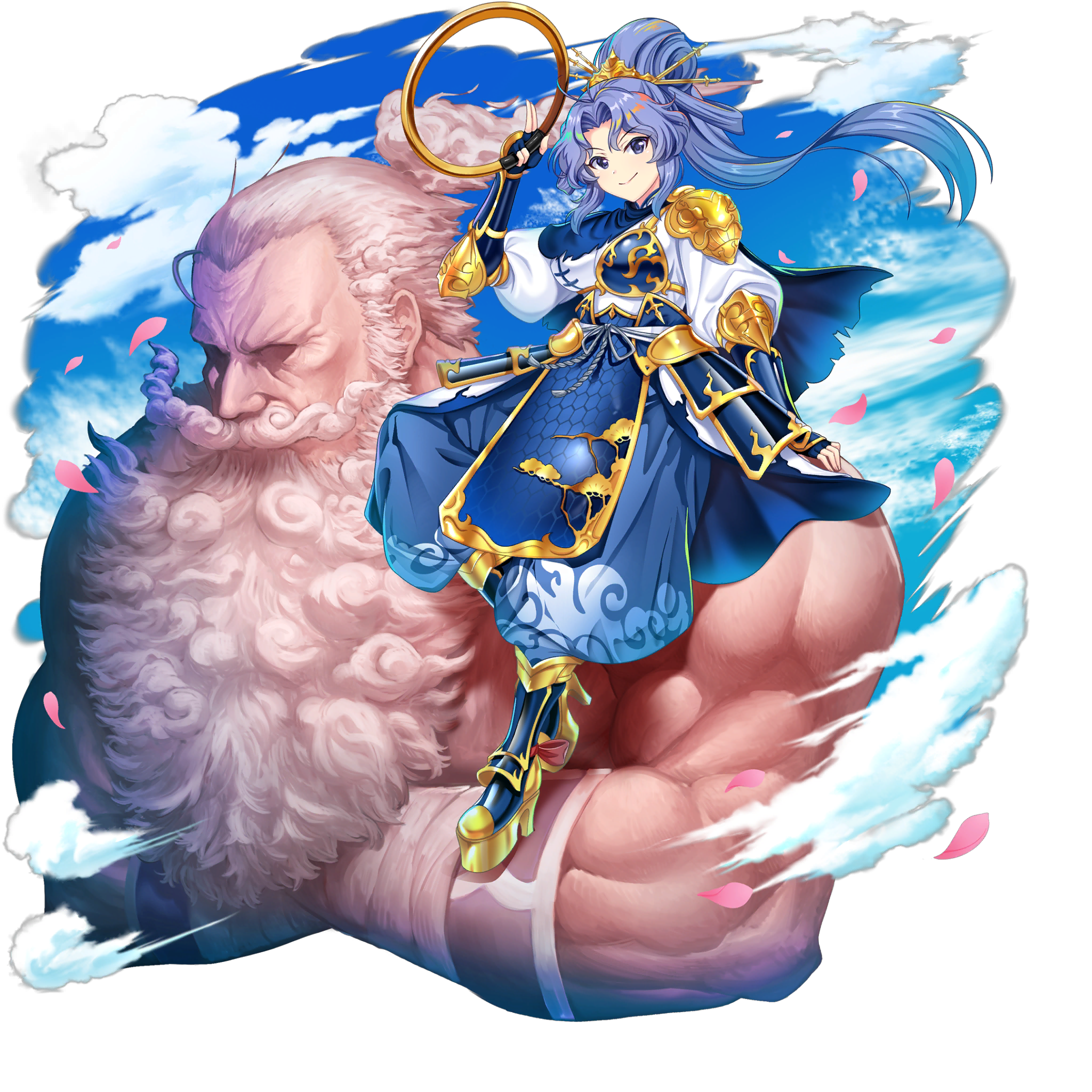 伙伴「云居一轮」立绘