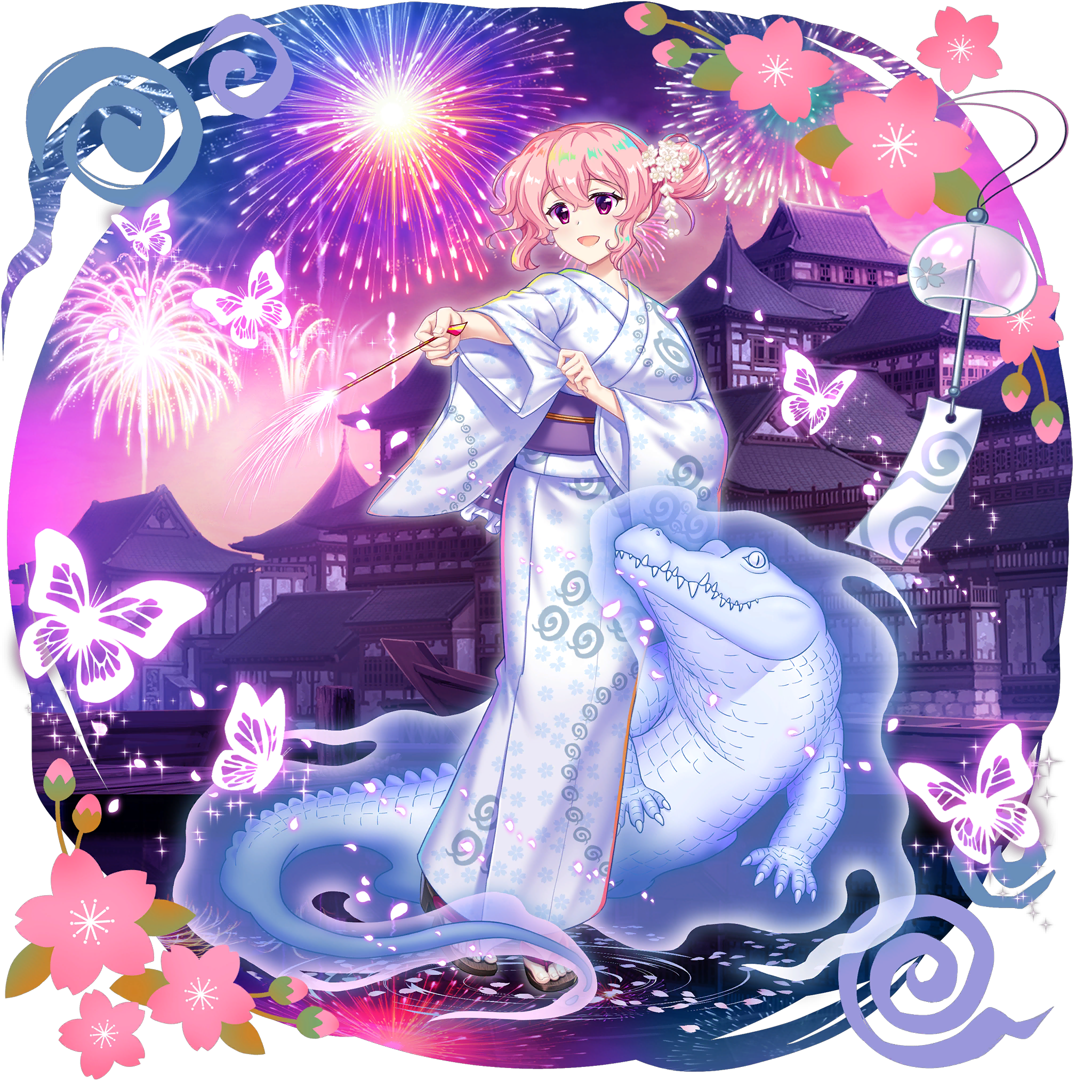 伙伴「西行寺幽々子」立绘