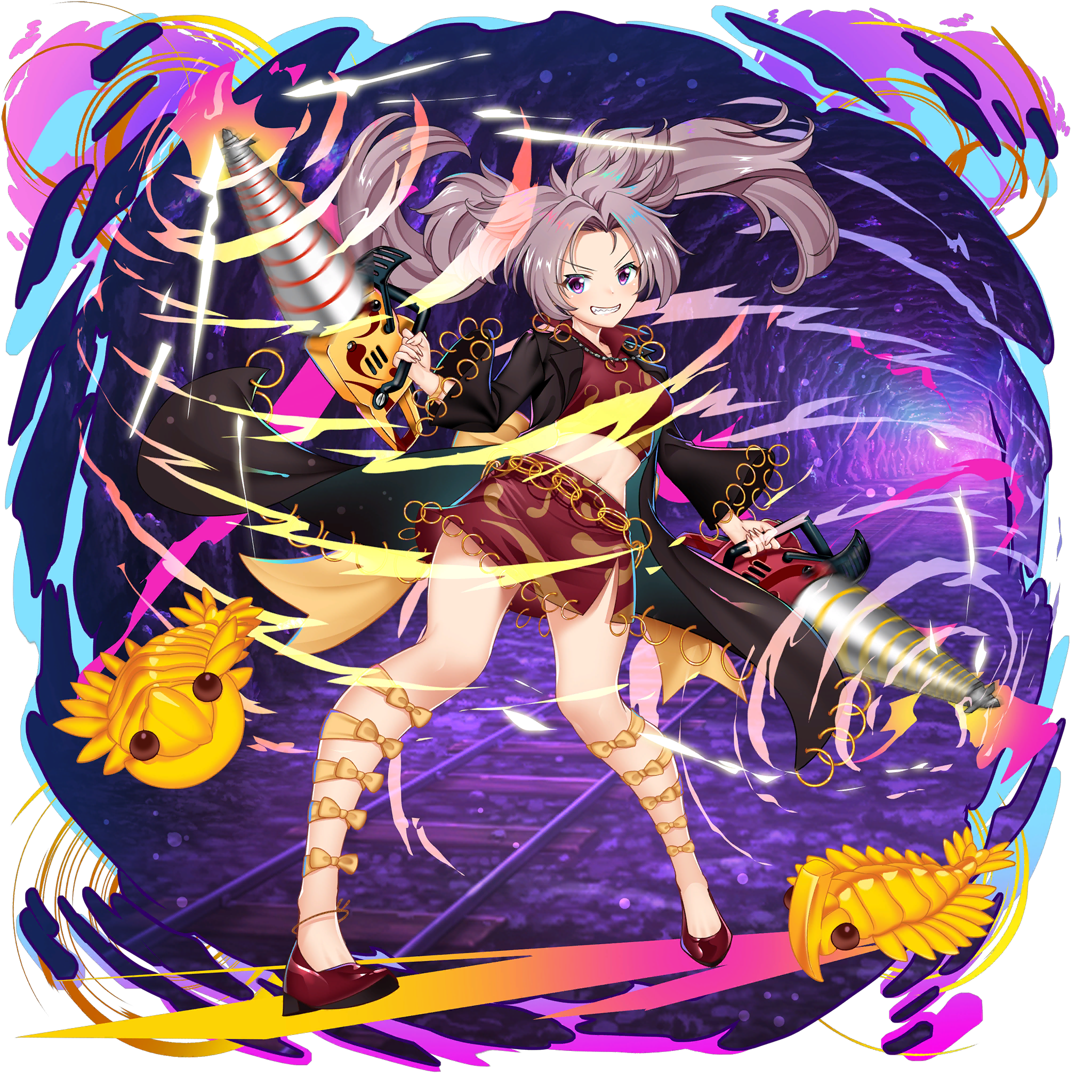 伙伴「姫虫百々世」立绘