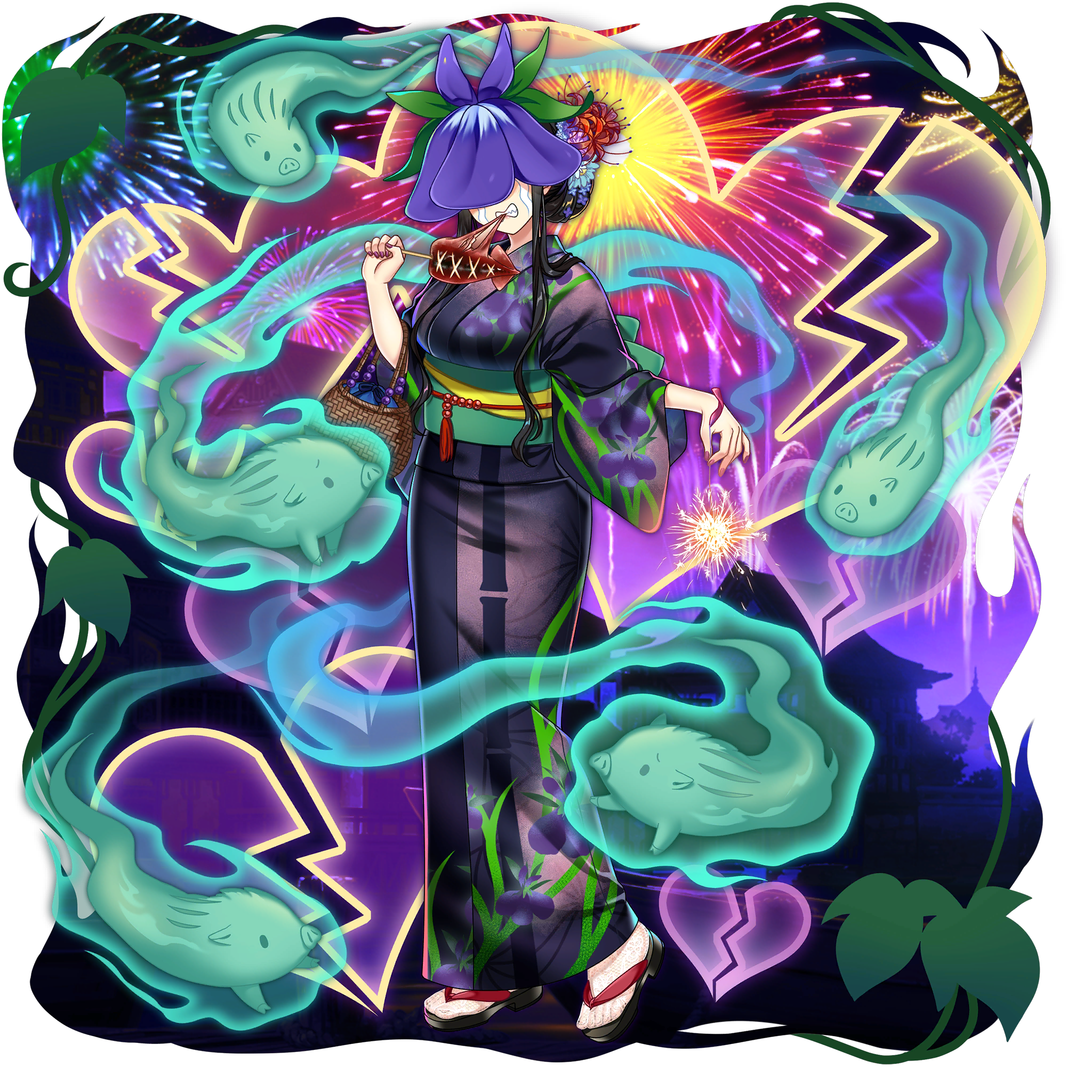 伙伴「豫母都日狭美」立绘