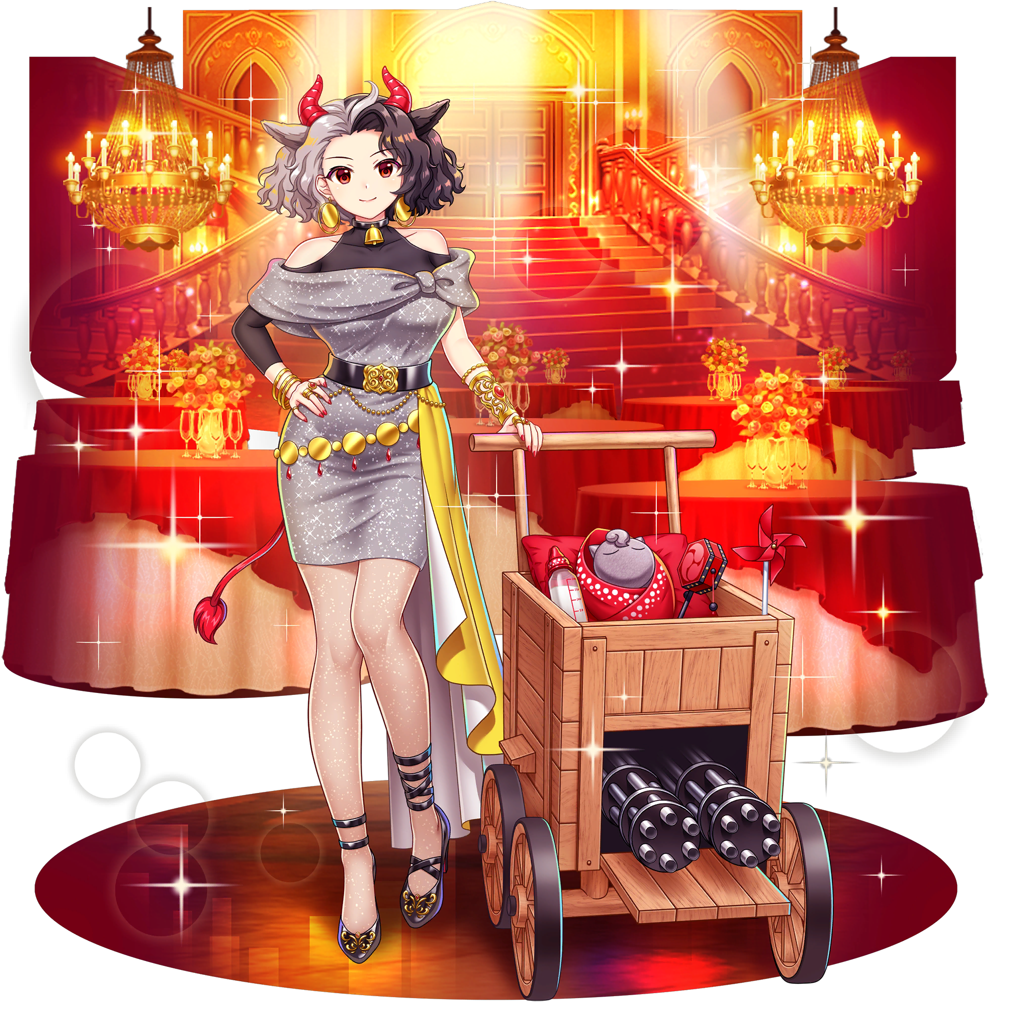 伙伴「牛崎潤美」立绘
