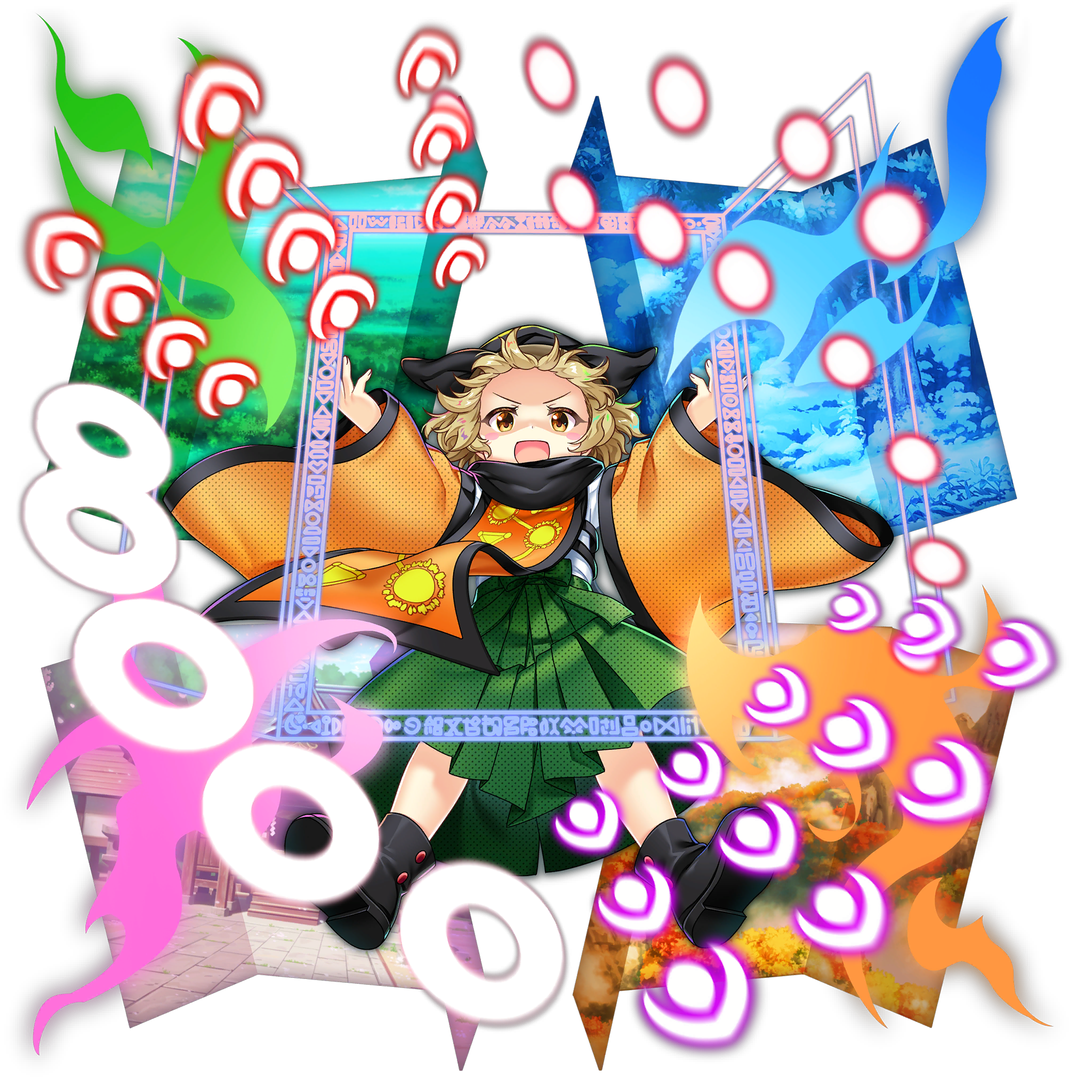 伙伴「摩多羅隠岐奈」立绘
