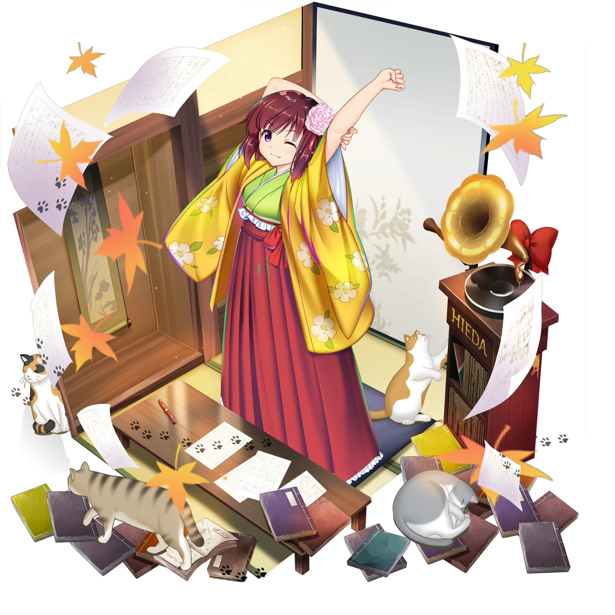 伙伴「稗田阿求」立绘