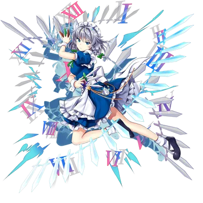 伙伴「十六夜咲夜」立绘