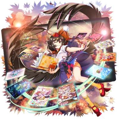 伙伴「射命丸文」立绘