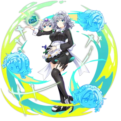 伙伴「咲夜＆油库里咲夜」立绘