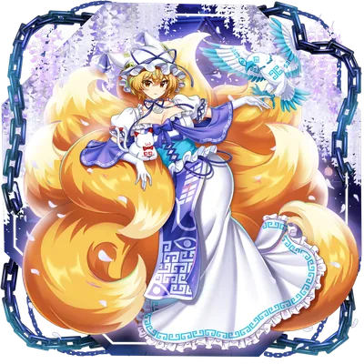 伙伴「八云蓝」立绘