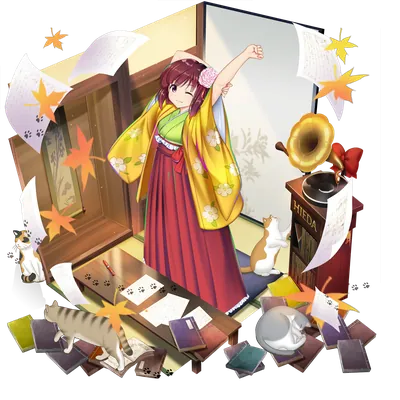伙伴「稗田阿求」立绘